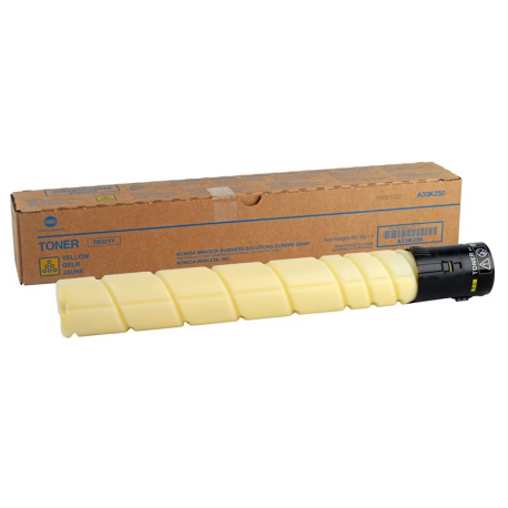 Konica Minolta TN321Y - Yellow - original - toner cartridge - for bizhub C224, C284, C364 - 1