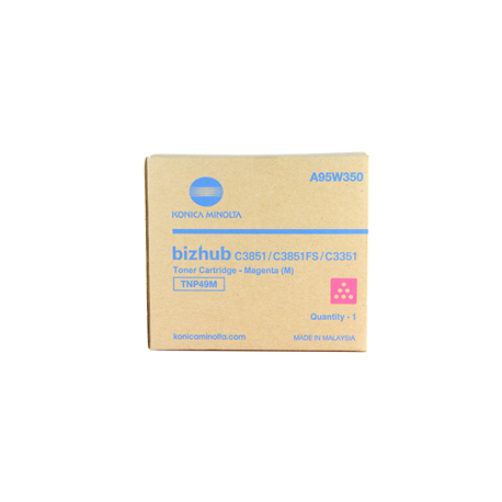 Konica Minolta TNP-49M - Magenta - original - toner cartridge - for bizhub C3351 - 0