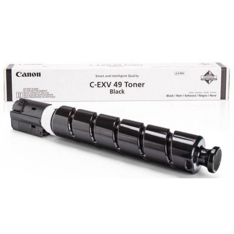 Canon C-EXV 49 - Black - original - toner cartridge - for imageRUNNER ADVANCE DX C3720, DX C3725, DX C3730, DX C3822, DX C3826, DX C3830, DX C3835 - 3