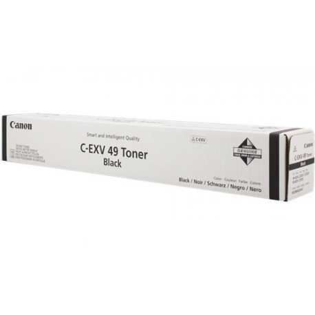 Canon C-EXV 49 - Black - original - toner cartridge - for imageRUNNER ADVANCE DX C3720, DX C3725, DX C3730, DX C3822, DX C3826, DX C3830, DX C3835 - 4