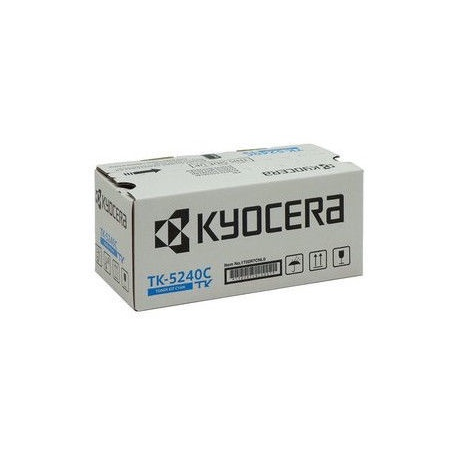 Kyocera TK 5240C - Cyan - original - toner cartridge - for ECOSYS M5526, P5026 - 3
