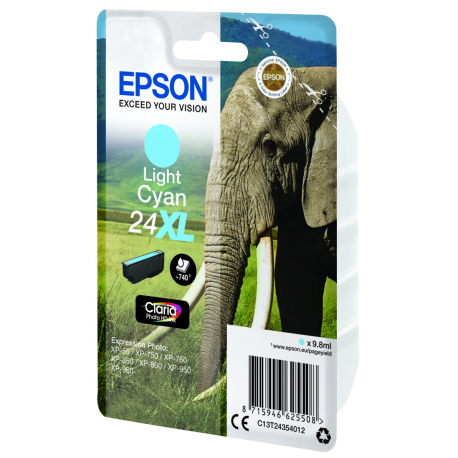 ink Singlepack Light Cyan 24XL - 12