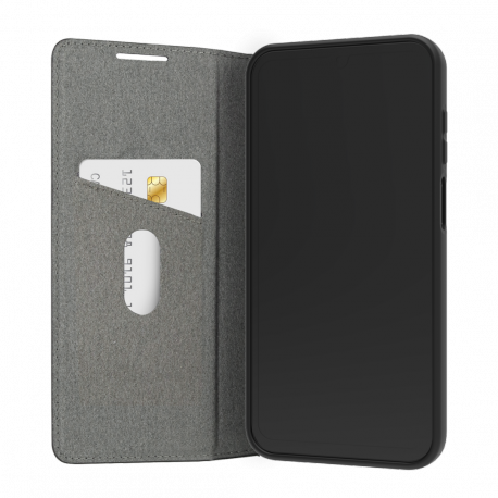 dbramante1928 Oslo - Flip cover for mobile phone - plastic - black - for Samsung Galaxy A15, A15 5G - 3