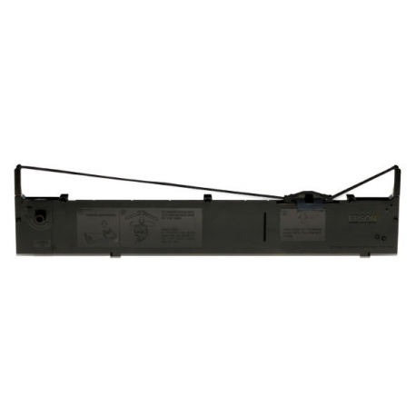 Epson - Black - printer fabric ribbon - for FX 2170, 2180; LQ 2070, 2080, 2170, 2180, 2190, 2190N - 4