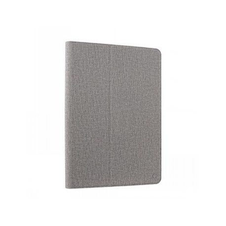 Celly UNIROTTAB11 - Flip cover for tablet - folio, rotatable, universal - polyurethane - grey - up to 11" - 0