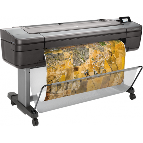 HP DesignJet Z6 PostScript - 44" large-format printer - colour - ink-jet - Roll (111.8 cm) - 2400 x 1200 dpi - up to 1.1 min / page (mono)  /  up to 1.1 min / page (colour) - capacity: 1 roll - Gigabit LAN, USB host - cutter - 21