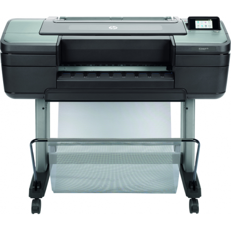 HP DesignJet Z6 PostScript - 24" large-format printer - colour - ink-jet - Roll (61 cm) - 2400 x 1200 dpi - up to 1.4 min / page (mono)  /  up to 1.4 min / page (colour) - capacity: 1 roll - Gigabit LAN, USB host - cutter - 34