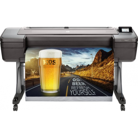 HP DesignJet Z6dr PostScript with V-Trimmer - 44" large-format printer - colour - ink-jet - Roll (111.8 cm) - 2400 x 1200 dpi - up to 1.1 min / page (mono)  /  up to 1.1 min / page (colour) - Gigabit LAN, USB host - cutter - 24