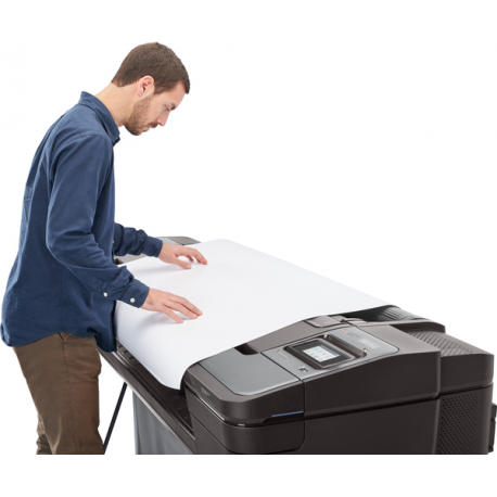 HP DesignJet Z9+ PostScript - 24" large-format printer - colour - ink-jet - Roll (61 cm) - 2400 x 1200 dpi - up to 1.5 min / page (mono)  /  up to 1.5 min / page (colour) - capacity: 1 roll - Gigabit LAN, USB host - cutter - 29