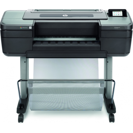 HP DesignJet Z9+ PostScript - 24" large-format printer - colour - ink-jet - Roll (61 cm) - 2400 x 1200 dpi - up to 1.5 min / page (mono)  /  up to 1.5 min / page (colour) - capacity: 1 roll - Gigabit LAN, USB host - cutter - 37