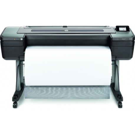 HP DesignJet Z9+ PostScript - 44" large-format printer - colour - ink-jet - Roll (111.8 cm) - 2400 x 1200 dpi - up to 1.2 min / page (mono)  /  up to 1.2 min / page (colour) - Gigabit LAN, USB host - cutter - 24