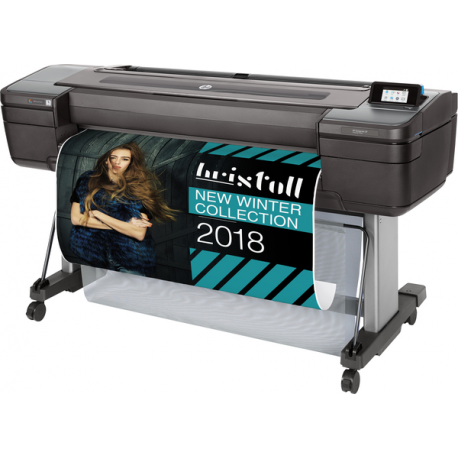 HP DesignJet Z9+ PostScript - 44" large-format printer - colour - ink-jet - Roll (111.8 cm) - 2400 x 1200 dpi - up to 1.2 min / page (mono)  /  up to 1.2 min / page (colour) - Gigabit LAN, USB host - cutter - 33