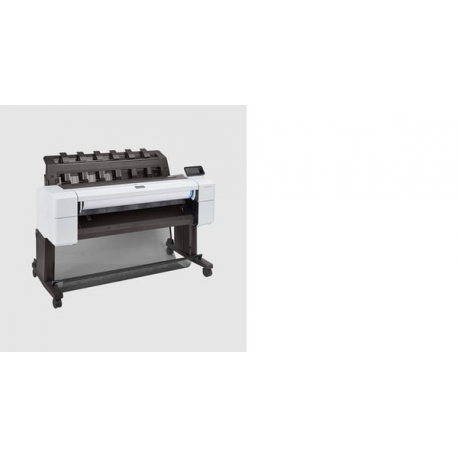HP DesignJet T1600dr PostScript - 36" large-format printer - colour - ink-jet - Roll (91.4 cm x 91.4 m), 914 x 1219 mm - 2400 x 1200 dpi - up to 0.32 min / page (mono) / up to 0.32 min / page (colour) - capacity: 2 rolls - Gigabit LAN - cutter - 2