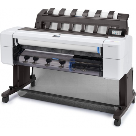 HP DesignJet T1600dr PostScript - 36" large-format printer - colour - ink-jet - Roll (91.4 cm x 91.4 m), 914 x 1219 mm - 2400 x 1200 dpi - up to 0.32 min / page (mono) / up to 0.32 min / page (colour) - capacity: 2 rolls - Gigabit LAN - cutter - 5