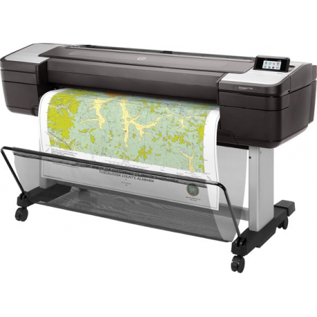 HP DesignJet T1700 PostScript - 44" large-format printer - colour - ink-jet - 1118 x 1676 mm - 2400 x 1200 dpi - up to 0.55 min / page - Gigabit LAN, USB host - cutter - 27