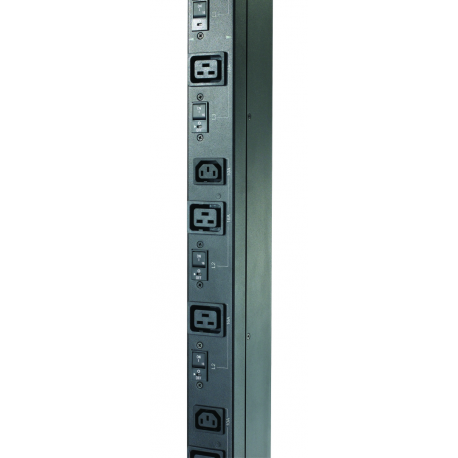 APC Basic Rack PDU Zero U - Power distribution strip (rack-mountable) - AC 230 V - 3-phase - input: IEC 60309 - output connectors: 9 (IEC 60320 C13, IEC 60320 C19) - 0U - 1.8 m cord - for P / N: SCL500RM1UC, SCL500RM1UNC, SMT3000R2I-AR, SMTL1000RM2UC, SMTL750RM2UC, SRT5KRMXLW-TW - 9