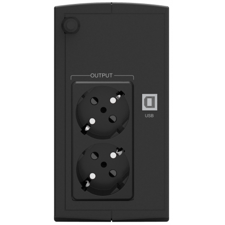 PowerWalker Basic VI 650 SB - UPS - AC 162-290 V - 360 Watt - 650 VA - 5 Ah - USB - output connectors: 2 - 6