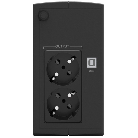 PowerWalker Basic VI 850 SB - UPS - AC 162-290 V - 480 Watt - 850 VA - 6 Ah - USB - output connectors: 2 - 4