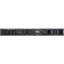 PowerWalker MBS - Bypass switch (rack-mountable) - AC 208 / 220 / 230 / 240 V - output connectors: 6 - 19" - black