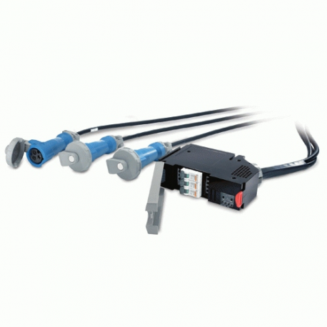 APC IT Power Distribution Module - Automatic circuit breaker (plug-in module) - AC 400 V - 3-phase - output connectors: 3 - for P/N: SY16K48H-PDNB, SY32K48H-PDNB, SY48K48H-PDNB, SY64K96H-NB, SY96K160H-NB, SY96K96H-NB - 8