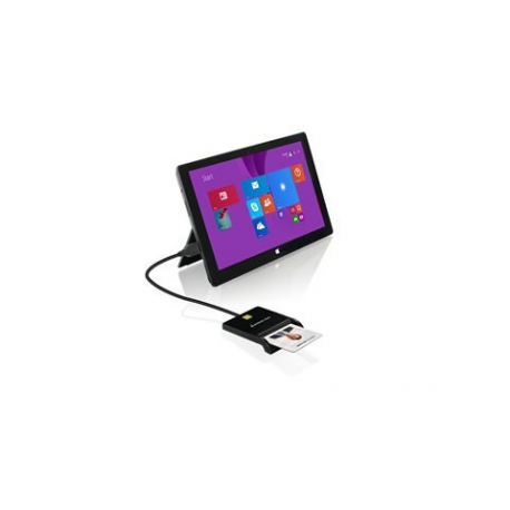 IOGEAR USB Smart Card Reader - SMART card reader - USB - 5