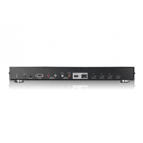 ATEN VanCryst VS482 4-Port Dual View HDMI Switch - Video/audio switch - desktop, rack-mountable - 5