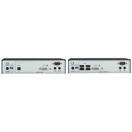 Black Box ServSwitch Agility IP-Based KVM Extender Single-Head - Kit - video/audio/USB extender - GigE - up to 10 km - TAA Compliant - 2
