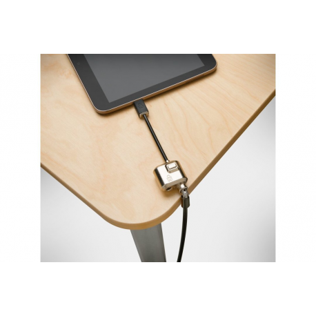 Kensington MiniSaver Mobile Lock - Notebook locking cable - black - 1.8 m - 44