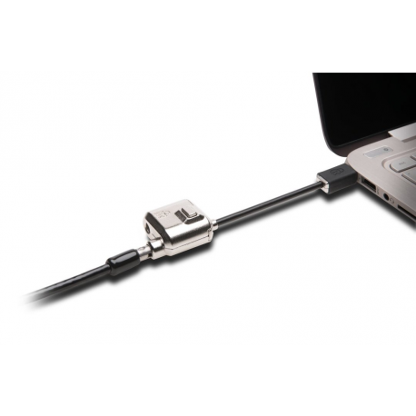 Kensington MiniSaver Mobile Lock - Notebook locking cable - black - 1.8 m - 49