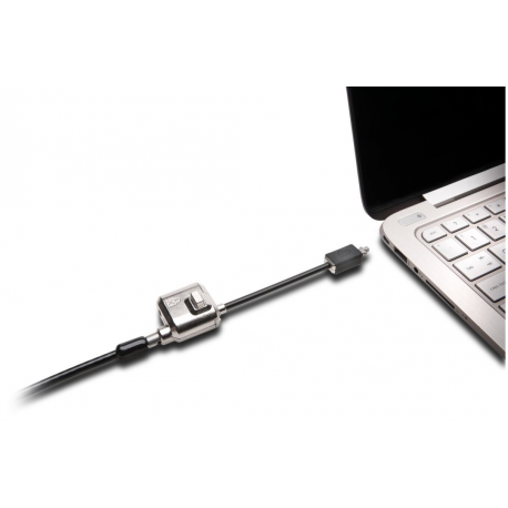 Kensington MiniSaver Mobile Lock - Notebook locking cable - black - 1.8 m - 50
