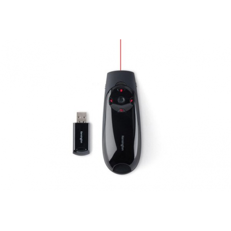 Kensington Presenter Expert Red Laser with Cursor Control - Presentation remote control - RF - black - 15