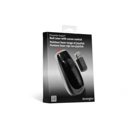 Kensington Presenter Expert Red Laser with Cursor Control - Presentation remote control - RF - black - 17