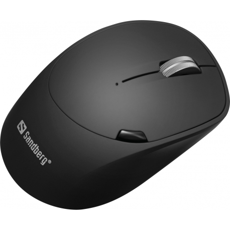 Sandberg Pro - Mouse - optical - 6 buttons - wireless - 2.4 GHz, Bluetooth 4.0, Bluetooth 5.0 - USB wireless receiver - 7