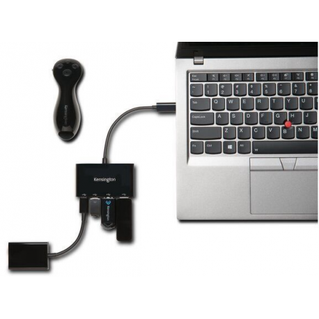 Kensington CH1000 - Hub - 2 x USB 3.1 + 2 x USB-C - desktop - 4