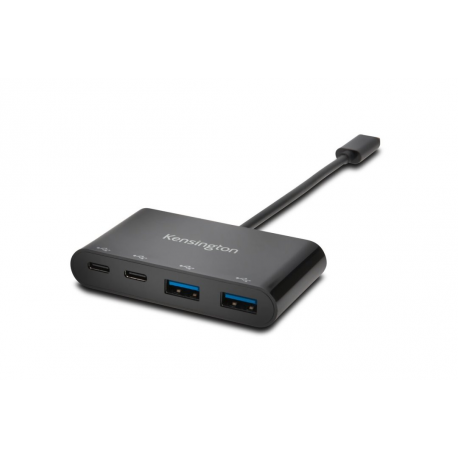 Kensington CH1000 - Hub - 2 x USB 3.1 + 2 x USB-C - desktop - 5