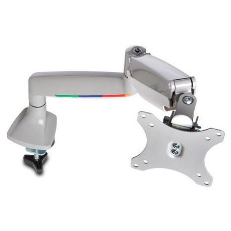 Kensington SmartFit One-Touch Single Monitor Arm - Mounting kit - adjustable arm - for Monitor - screen size: 13"-32" - desktop, C-clamp, grommet, desk-mountable - 16