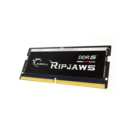 G.Skill Ripjaws - DDR5 - kit - 64 GB: 2 x 32 GB - SO-DIMM 262-pin - 5600 MHz  /  PC5-44800 - CL46 - 1.1 V - 2