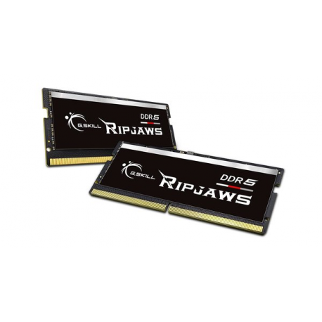 G.Skill Ripjaws - DDR5 - kit - 64 GB: 2 x 32 GB - SO-DIMM 262-pin - 5600 MHz  /  PC5-44800 - CL46 - 1.1 V - 5