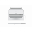 Epson EB-760WI - 3LCD projector - 4100 lumens (white) - 4100 lumens (colour) - WXGA (1280 x 800) - 16:10 - ultra short-throw lens - 802.11a / b / g / n / ac wireless  /  LAN /  Miracast - white