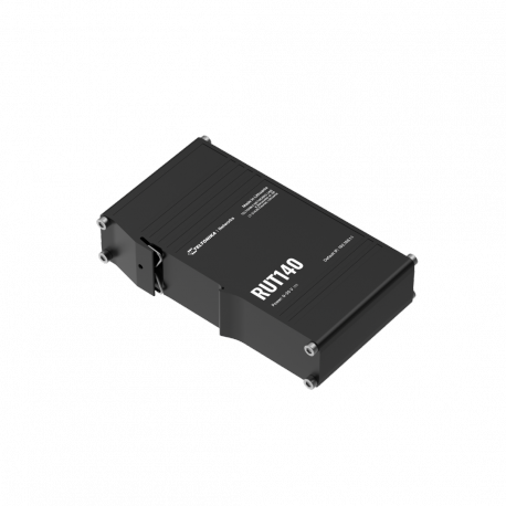 Teltonika RUT140 - Wireless router 2.4 GHz - DIN rail mountable - 3