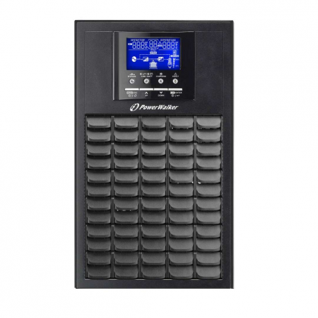 POWERWALKER UPS VFI 5000 Evs PF1 On-Line 5000VA Evs Terminal USB-B Epo LCD Tower No Batteries - 0