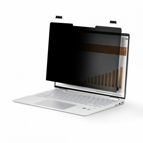 StarTech.com 14-inch 16:10 Touch Privacy Screen, Anti-Glare Privacy Filter, Laptop Monitor Screen Protector with + / - 30 Deg. View Angle, Flip-Over - 51% Blue Light Reduction (14LT6-PRIVACY-SCREEN) - Notebook privacy filter - adhesive, hinge tabs, flip hinges - 16" - 0
