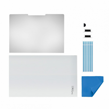 StarTech.com 14-inch 16:10 Touch Privacy Screen, Anti-Glare Privacy Filter, Laptop Monitor Screen Protector with + / - 30 Deg. View Angle, Flip-Over - 51% Blue Light Reduction (14LT6-PRIVACY-SCREEN) - Notebook privacy filter - adhesive, hinge tabs, flip hinges - 16" - 8