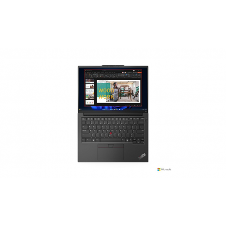 Lenovo ThinkPad E14 Gen 6 21M7 - Intel Core Ultra 7 - 155H  /  up to 4.8 GHz - Win 11 Pro - Intel Arc Graphics - 16 GB RAM - 512 GB SSD TCG Opal Encryption 2, NVMe - 14" IPS 1920 x 1200 - Wi-Fi 6E, Bluetooth - graphite black - kbd: English - with 2 Years Lenovo Depot Support, CO2 Offset 0.5 ton (2nd Gen) - 1