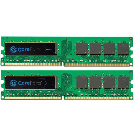 CoreParts - DDR - kit - 8 GB: 4 x 2 GB - DIMM 184-PIN - 266 MHz  /  PC2100 - registered - ECC - for HPE Integrity rx2600, rx4640, rx5670, rx8620 - 0