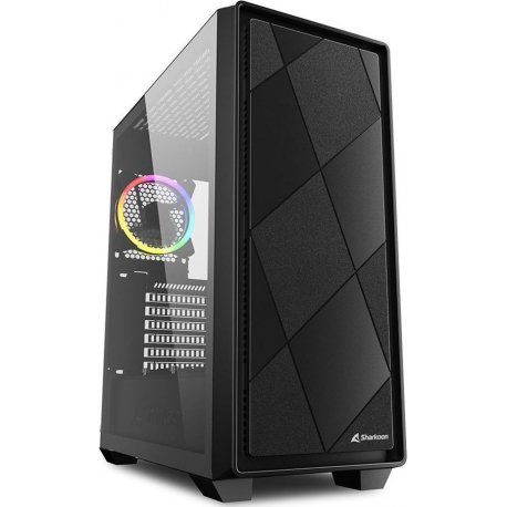 Vs8 Rgb Midi Tower Black - 0