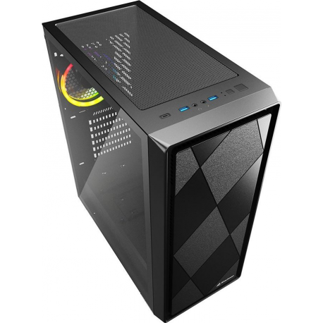 Vs8 Rgb Midi Tower Black - 1