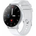 Canyon SW-68 - Metal - smart watch with strap - silicone - display 1.28" - 64 MB - Bluetooth - 50.6 g - white