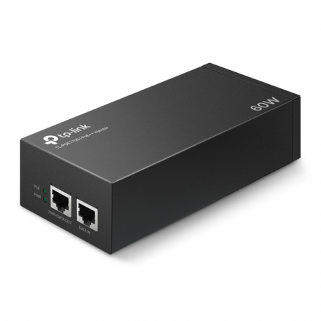 TP-Link TL-POE170S V2 - PoE injector - gigabit - AC 100-240 V - 60 Watt - output connectors: 1 - 0