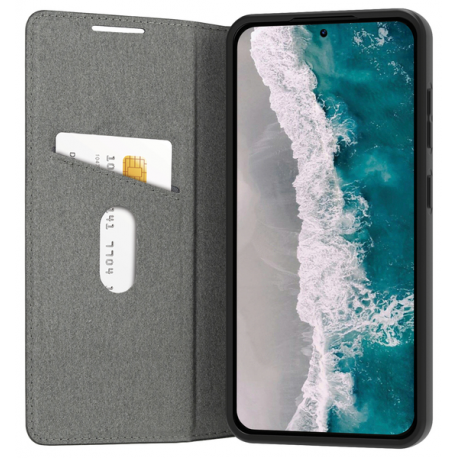 dbramante1928 Oslo - Flip cover for mobile phone - plastic - black - for Samsung Galaxy A55 - 1